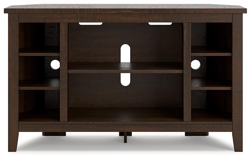 Camiburg Corner TV Stand - Premium TV Stand from Ashley Furniture - Just $172.48! Shop now at Furniture Wholesale Plus  We are the best furniture store in Nashville, Hendersonville, Goodlettsville, Madison, Antioch, Mount Juliet, Lebanon, Gallatin, Springfield, Murfreesboro, Franklin, Brentwood