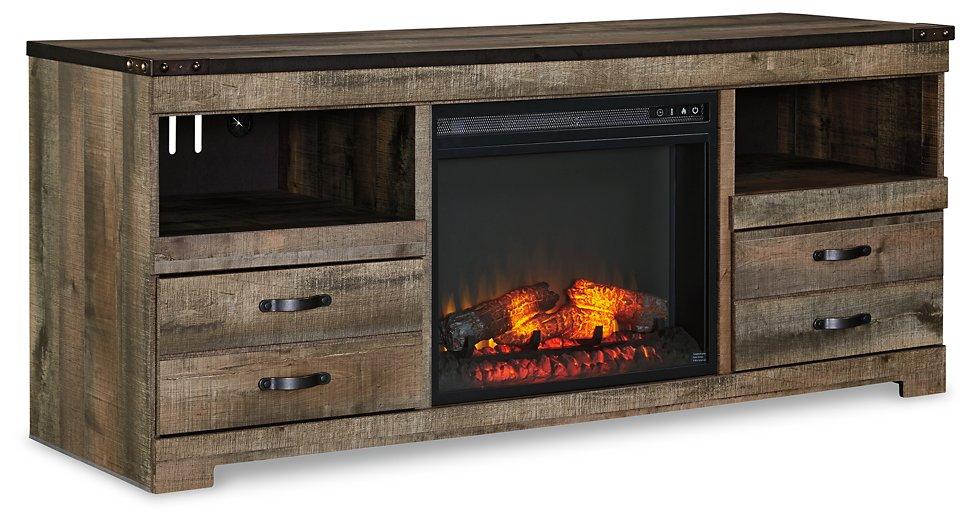 Trinell 4-Piece Entertainment Center with Electric Fireplace - Premium Entertainment Center from Ashley Furniture - Just $695.84! Shop now at Furniture Wholesale Plus  We are the best furniture store in Nashville, Hendersonville, Goodlettsville, Madison, Antioch, Mount Juliet, Lebanon, Gallatin, Springfield, Murfreesboro, Franklin, Brentwood