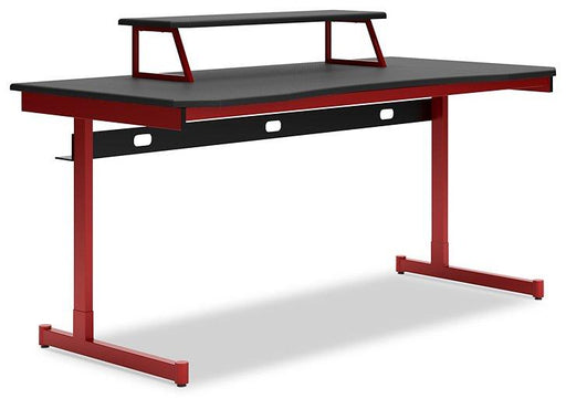 Lynxtyn Home Office Desk - Premium Desk from Ashley Furniture - Just $271.34! Shop now at Furniture Wholesale Plus  We are the best furniture store in Nashville, Hendersonville, Goodlettsville, Madison, Antioch, Mount Juliet, Lebanon, Gallatin, Springfield, Murfreesboro, Franklin, Brentwood