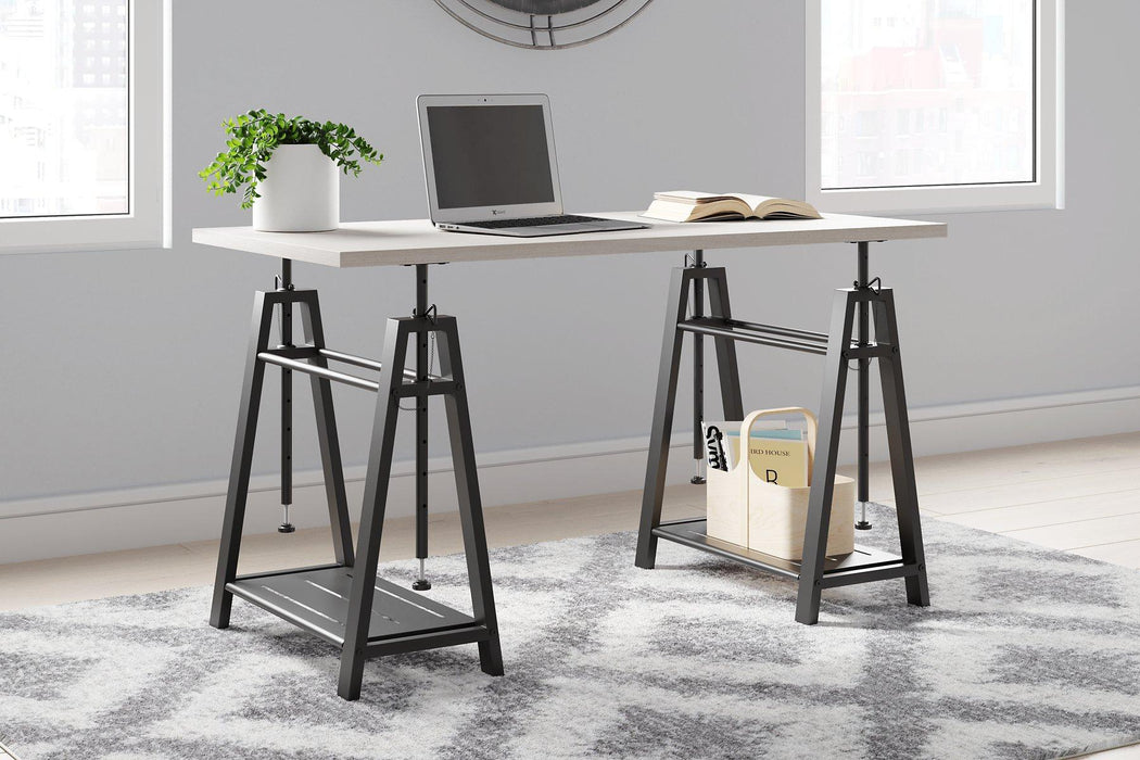 Bayflynn Home Office Desk - Premium Desk from Ashley Furniture - Just $80.68! Shop now at Furniture Wholesale Plus  We are the best furniture store in Nashville, Hendersonville, Goodlettsville, Madison, Antioch, Mount Juliet, Lebanon, Gallatin, Springfield, Murfreesboro, Franklin, Brentwood