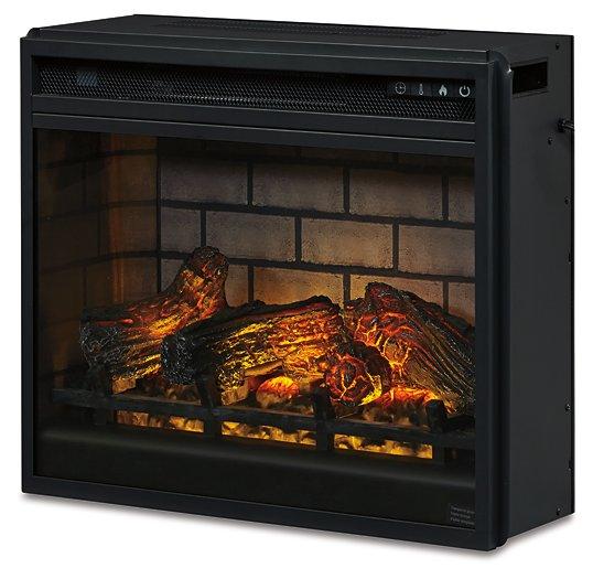 Entertainment Accessories Electric Infrared Fireplace Insert - Premium Fireplace from Ashley Furniture - Just $279.55! Shop now at Furniture Wholesale Plus  We are the best furniture store in Nashville, Hendersonville, Goodlettsville, Madison, Antioch, Mount Juliet, Lebanon, Gallatin, Springfield, Murfreesboro, Franklin, Brentwood