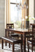 Bennox Dining Table and Chairs with Bench (Set of 6) - Premium Dining Table from Ashley Furniture - Just $559.09! Shop now at Furniture Wholesale Plus  We are the best furniture store in Nashville, Hendersonville, Goodlettsville, Madison, Antioch, Mount Juliet, Lebanon, Gallatin, Springfield, Murfreesboro, Franklin, Brentwood