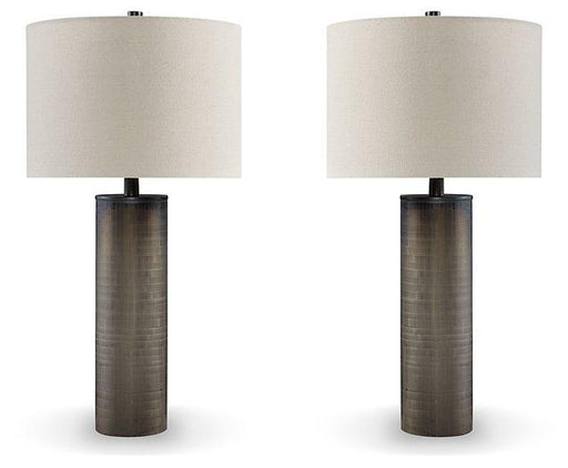 Dingerly Lamp Set - Premium Table Lamp Set from Ashley Furniture - Just $198.16! Shop now at Furniture Wholesale Plus  We are the best furniture store in Nashville, Hendersonville, Goodlettsville, Madison, Antioch, Mount Juliet, Lebanon, Gallatin, Springfield, Murfreesboro, Franklin, Brentwood