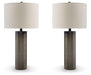 Dingerly Lamp Set - Premium Table Lamp Set from Ashley Furniture - Just $198.16! Shop now at Furniture Wholesale Plus  We are the best furniture store in Nashville, Hendersonville, Goodlettsville, Madison, Antioch, Mount Juliet, Lebanon, Gallatin, Springfield, Murfreesboro, Franklin, Brentwood