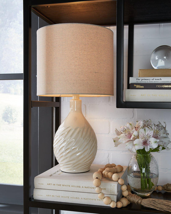 Garinton Table Lamp - Premium Table Lamp from Ashley Furniture - Just $53.18! Shop now at Furniture Wholesale Plus  We are the best furniture store in Nashville, Hendersonville, Goodlettsville, Madison, Antioch, Mount Juliet, Lebanon, Gallatin, Springfield, Murfreesboro, Franklin, Brentwood