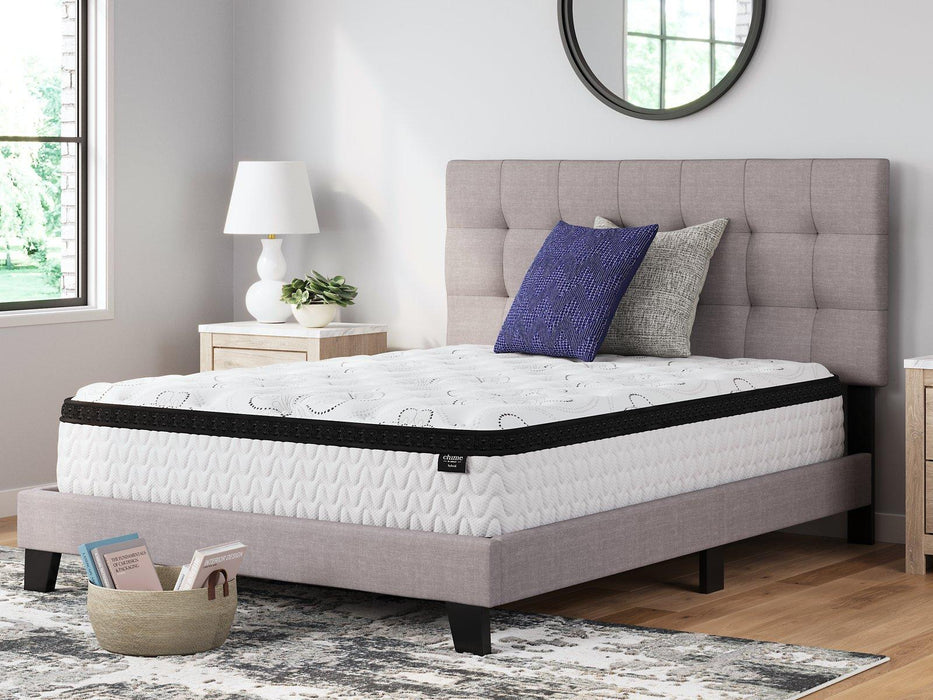 Chime 12 Inch Hybrid Mattress in a Box - Premium Mattress from Ashley Furniture - Just $303.69! Shop now at Furniture Wholesale Plus  We are the best furniture store in Nashville, Hendersonville, Goodlettsville, Madison, Antioch, Mount Juliet, Lebanon, Gallatin, Springfield, Murfreesboro, Franklin, Brentwood