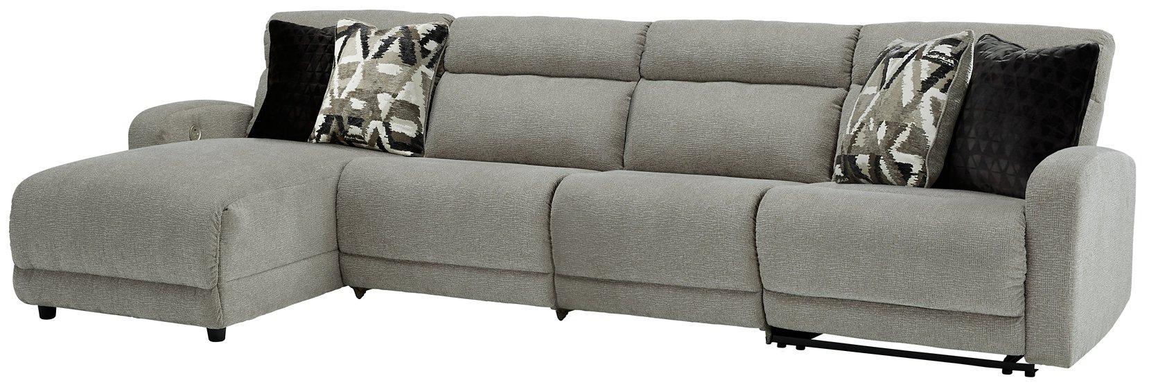 Colleyville Power Reclining Sectional with Chaise - Premium Sectional from Ashley Furniture - Just $1403.62! Shop now at Furniture Wholesale Plus  We are the best furniture store in Nashville, Hendersonville, Goodlettsville, Madison, Antioch, Mount Juliet, Lebanon, Gallatin, Springfield, Murfreesboro, Franklin, Brentwood