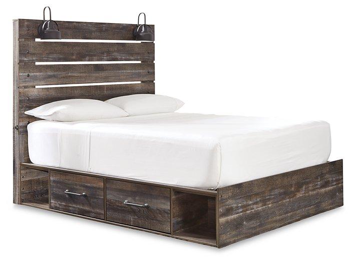 Drystan Bed with 2 Storage Drawers - Premium Bed from Ashley Furniture - Just $466.59! Shop now at Furniture Wholesale Plus  We are the best furniture store in Nashville, Hendersonville, Goodlettsville, Madison, Antioch, Mount Juliet, Lebanon, Gallatin, Springfield, Murfreesboro, Franklin, Brentwood