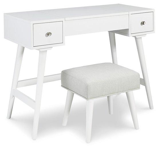 Thadamere Vanity with Stool - Premium Vanity from Ashley Furniture - Just $267.25! Shop now at Furniture Wholesale Plus  We are the best furniture store in Nashville, Hendersonville, Goodlettsville, Madison, Antioch, Mount Juliet, Lebanon, Gallatin, Springfield, Murfreesboro, Franklin, Brentwood