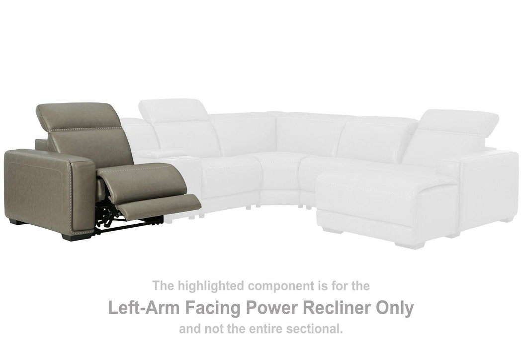 Correze Power Reclining Sectional with Chaise - Premium Sectional from Ashley Furniture - Just $3146.07! Shop now at Furniture Wholesale Plus  We are the best furniture store in Nashville, Hendersonville, Goodlettsville, Madison, Antioch, Mount Juliet, Lebanon, Gallatin, Springfield, Murfreesboro, Franklin, Brentwood