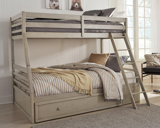 Lettner Youth Bunk Bed with 1 Large Storage Drawer - Premium Youth Bed from Ashley Furniture - Just $828.59! Shop now at Furniture Wholesale Plus  We are the best furniture store in Nashville, Hendersonville, Goodlettsville, Madison, Antioch, Mount Juliet, Lebanon, Gallatin, Springfield, Murfreesboro, Franklin, Brentwood