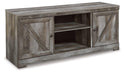 Wynnlow 63" TV Stand - Premium Entertainment Center from Ashley Furniture - Just $323.80! Shop now at Furniture Wholesale Plus  We are the best furniture store in Nashville, Hendersonville, Goodlettsville, Madison, Antioch, Mount Juliet, Lebanon, Gallatin, Springfield, Murfreesboro, Franklin, Brentwood