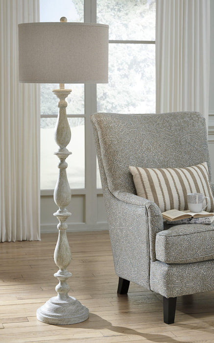 Bernadate Floor Lamp - Premium Floor Lamp from Ashley Furniture - Just $125.56! Shop now at Furniture Wholesale Plus  We are the best furniture store in Nashville, Hendersonville, Goodlettsville, Madison, Antioch, Mount Juliet, Lebanon, Gallatin, Springfield, Murfreesboro, Franklin, Brentwood