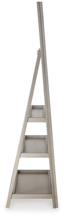 Evesen Floor Standing Mirror with Storage - Premium Mirror from Ashley Furniture - Just $302.21! Shop now at Furniture Wholesale Plus  We are the best furniture store in Nashville, Hendersonville, Goodlettsville, Madison, Antioch, Mount Juliet, Lebanon, Gallatin, Springfield, Murfreesboro, Franklin, Brentwood