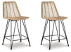 Angentree Counter Height Bar Stool - Premium Barstool from Ashley Furniture - Just $154.86! Shop now at Furniture Wholesale Plus  We are the best furniture store in Nashville, Hendersonville, Goodlettsville, Madison, Antioch, Mount Juliet, Lebanon, Gallatin, Springfield, Murfreesboro, Franklin, Brentwood