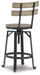 Lesterton Counter Height Bar Stool - Premium Barstool from Ashley Furniture - Just $110.62! Shop now at Furniture Wholesale Plus  We are the best furniture store in Nashville, Hendersonville, Goodlettsville, Madison, Antioch, Mount Juliet, Lebanon, Gallatin, Springfield, Murfreesboro, Franklin, Brentwood