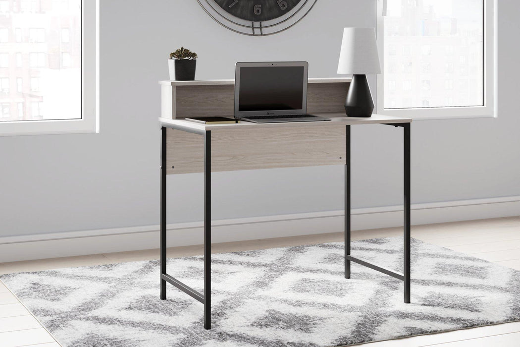 Bayflynn Home Office Desk - Premium Desk from Ashley Furniture - Just $80.68! Shop now at Furniture Wholesale Plus  We are the best furniture store in Nashville, Hendersonville, Goodlettsville, Madison, Antioch, Mount Juliet, Lebanon, Gallatin, Springfield, Murfreesboro, Franklin, Brentwood