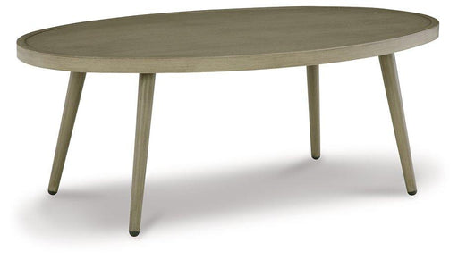 Swiss Valley Outdoor Coffee Table - Premium Outdoor Cocktail Table from Ashley Furniture - Just $270.32! Shop now at Furniture Wholesale Plus  We are the best furniture store in Nashville, Hendersonville, Goodlettsville, Madison, Antioch, Mount Juliet, Lebanon, Gallatin, Springfield, Murfreesboro, Franklin, Brentwood