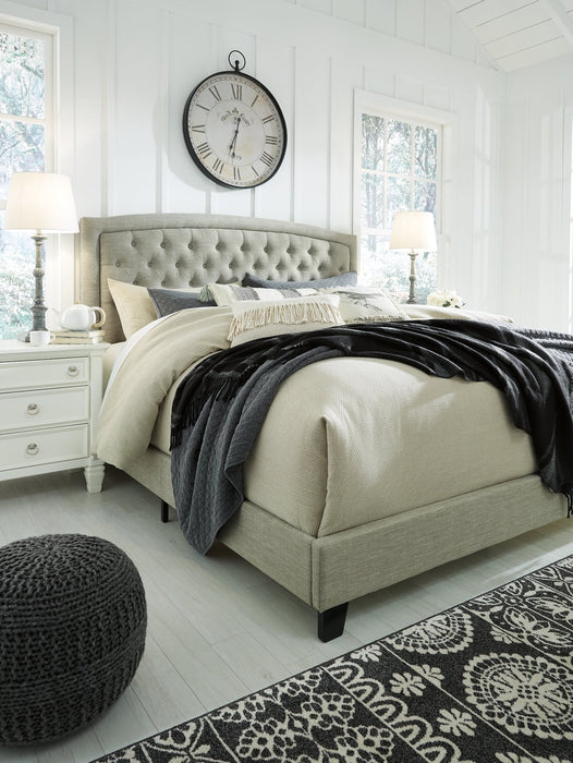 Jerary Upholstered Bed - Premium Bed from Ashley Furniture - Just $301.67! Shop now at Furniture Wholesale Plus  We are the best furniture store in Nashville, Hendersonville, Goodlettsville, Madison, Antioch, Mount Juliet, Lebanon, Gallatin, Springfield, Murfreesboro, Franklin, Brentwood