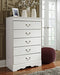 Anarasia Chest of Drawers - Premium Chest from Ashley Furniture - Just $281.55! Shop now at Furniture Wholesale Plus  We are the best furniture store in Nashville, Hendersonville, Goodlettsville, Madison, Antioch, Mount Juliet, Lebanon, Gallatin, Springfield, Murfreesboro, Franklin, Brentwood