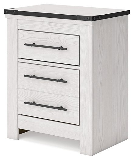 Schoenberg Nightstand - Premium Nightstand from Ashley Furniture - Just $241.33! Shop now at Furniture Wholesale Plus  We are the best furniture store in Nashville, Hendersonville, Goodlettsville, Madison, Antioch, Mount Juliet, Lebanon, Gallatin, Springfield, Murfreesboro, Franklin, Brentwood