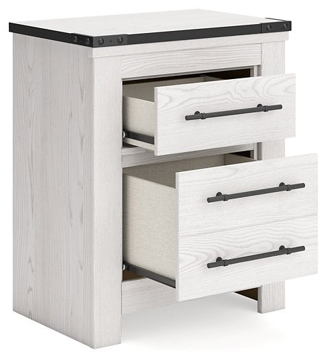 Schoenberg Nightstand - Premium Nightstand from Ashley Furniture - Just $241.33! Shop now at Furniture Wholesale Plus  We are the best furniture store in Nashville, Hendersonville, Goodlettsville, Madison, Antioch, Mount Juliet, Lebanon, Gallatin, Springfield, Murfreesboro, Franklin, Brentwood