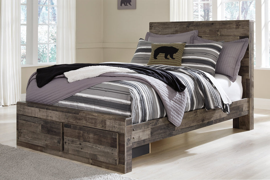 Derekson Bed with 2 Storage Drawers - Premium Bed from Ashley Furniture - Just $480.66! Shop now at Furniture Wholesale Plus  We are the best furniture store in Nashville, Hendersonville, Goodlettsville, Madison, Antioch, Mount Juliet, Lebanon, Gallatin, Springfield, Murfreesboro, Franklin, Brentwood