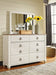 Willowton Dresser and Mirror - Premium Dresser and Mirror from Ashley Furniture - Just $482.66! Shop now at Furniture Wholesale Plus  We are the best furniture store in Nashville, Hendersonville, Goodlettsville, Madison, Antioch, Mount Juliet, Lebanon, Gallatin, Springfield, Murfreesboro, Franklin, Brentwood