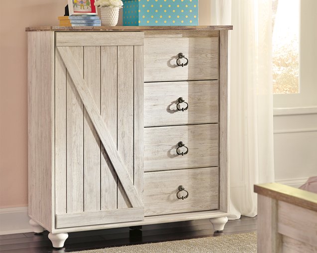 Willowton Dressing Chest - Premium Chest from Ashley Furniture - Just $583.22! Shop now at Furniture Wholesale Plus  We are the best furniture store in Nashville, Hendersonville, Goodlettsville, Madison, Antioch, Mount Juliet, Lebanon, Gallatin, Springfield, Murfreesboro, Franklin, Brentwood