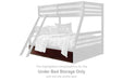 Halanton Youth Bunk Bed with 1 Large Storage Drawer - Premium Youth Bed from Ashley Furniture - Just $563.11! Shop now at Furniture Wholesale Plus  We are the best furniture store in Nashville, Hendersonville, Goodlettsville, Madison, Antioch, Mount Juliet, Lebanon, Gallatin, Springfield, Murfreesboro, Franklin, Brentwood