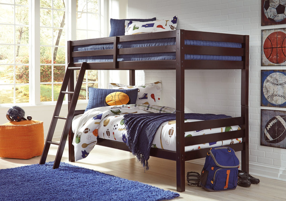 Halanton Youth Bunk Bed with Ladder - Premium Youth Bed from Ashley Furniture - Just $442.44! Shop now at Furniture Wholesale Plus  We are the best furniture store in Nashville, Hendersonville, Goodlettsville, Madison, Antioch, Mount Juliet, Lebanon, Gallatin, Springfield, Murfreesboro, Franklin, Brentwood
