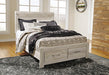 Bellaby Bed with 2 Storage Drawers - Premium Bed from Ashley Furniture - Just $450.50! Shop now at Furniture Wholesale Plus  We are the best furniture store in Nashville, Hendersonville, Goodlettsville, Madison, Antioch, Mount Juliet, Lebanon, Gallatin, Springfield, Murfreesboro, Franklin, Brentwood