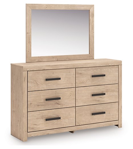 Sanginlane Dresser and Mirror - Premium Dresser & Mirror from Ashley Furniture - Just $368.04! Shop now at Furniture Wholesale Plus  We are the best furniture store in Nashville, Hendersonville, Goodlettsville, Madison, Antioch, Mount Juliet, Lebanon, Gallatin, Springfield, Murfreesboro, Franklin, Brentwood