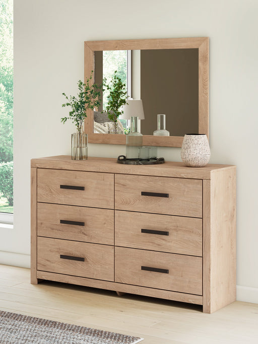 Sanginlane Dresser and Mirror - Premium Dresser & Mirror from Ashley Furniture - Just $368.04! Shop now at Furniture Wholesale Plus  We are the best furniture store in Nashville, Hendersonville, Goodlettsville, Madison, Antioch, Mount Juliet, Lebanon, Gallatin, Springfield, Murfreesboro, Franklin, Brentwood