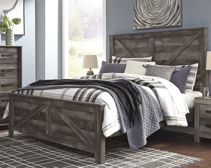 Wynnlow Crossbuck Bed - Premium Bed from Ashley Furniture - Just $239.33! Shop now at Furniture Wholesale Plus  We are the best furniture store in Nashville, Hendersonville, Goodlettsville, Madison, Antioch, Mount Juliet, Lebanon, Gallatin, Springfield, Murfreesboro, Franklin, Brentwood