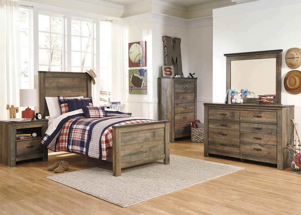 Trinell Bed with 1 Large Storage Drawer - Premium Bed from Ashley Furniture - Just $599.31! Shop now at Furniture Wholesale Plus  We are the best furniture store in Nashville, Hendersonville, Goodlettsville, Madison, Antioch, Mount Juliet, Lebanon, Gallatin, Springfield, Murfreesboro, Franklin, Brentwood
