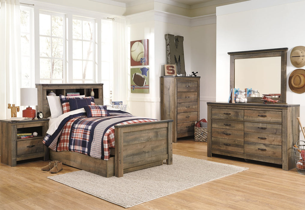 Trinell Youth Bed with 1 Large Storage Drawer - Premium Youth Bed from Ashley Furniture - Just $740.08! Shop now at Furniture Wholesale Plus  We are the best furniture store in Nashville, Hendersonville, Goodlettsville, Madison, Antioch, Mount Juliet, Lebanon, Gallatin, Springfield, Murfreesboro, Franklin, Brentwood