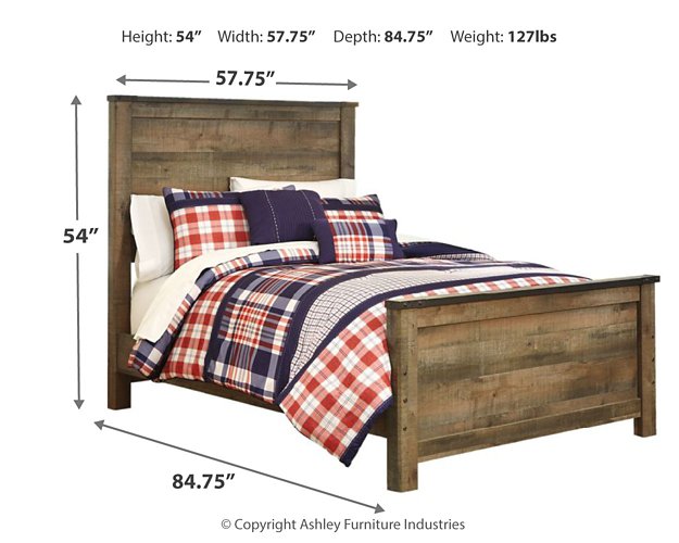 Trinell Bed with Mattress - Premium Bed from Ashley Furniture - Just $600.93! Shop now at Furniture Wholesale Plus  We are the best furniture store in Nashville, Hendersonville, Goodlettsville, Madison, Antioch, Mount Juliet, Lebanon, Gallatin, Springfield, Murfreesboro, Franklin, Brentwood