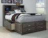 Caitbrook Storage Bed with 7 Drawers - Premium Bed from Ashley Furniture - Just $925.11! Shop now at Furniture Wholesale Plus  We are the best furniture store in Nashville, Hendersonville, Goodlettsville, Madison, Antioch, Mount Juliet, Lebanon, Gallatin, Springfield, Murfreesboro, Franklin, Brentwood