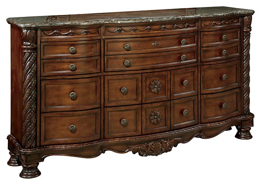 North Shore Dresser and Mirror - Premium Dresser and Mirror from Ashley Furniture - Just $1623.90! Shop now at Furniture Wholesale Plus  We are the best furniture store in Nashville, Hendersonville, Goodlettsville, Madison, Antioch, Mount Juliet, Lebanon, Gallatin, Springfield, Murfreesboro, Franklin, Brentwood