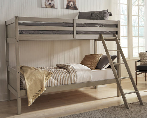 Lettner Youth / Bunk Bed with Ladder - Premium Youth Bed from Ashley Furniture - Just $442.44! Shop now at Furniture Wholesale Plus  We are the best furniture store in Nashville, Hendersonville, Goodlettsville, Madison, Antioch, Mount Juliet, Lebanon, Gallatin, Springfield, Murfreesboro, Franklin, Brentwood