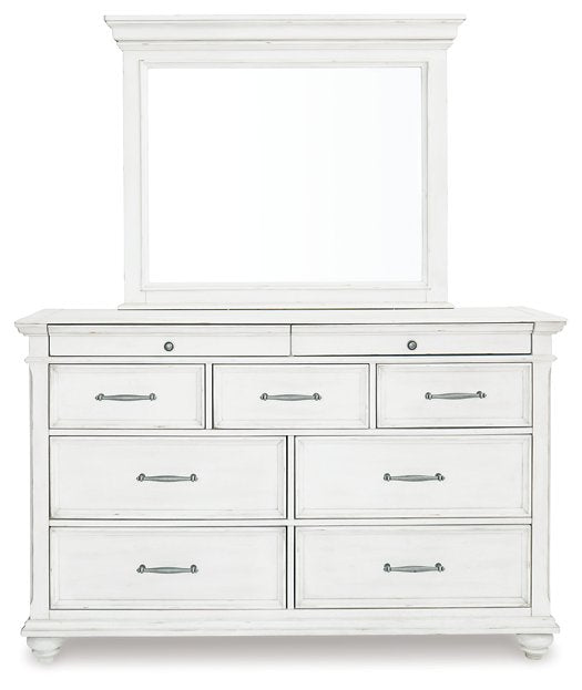 Kanwyn Dresser and Mirror - Premium Dresser and Mirror from Ashley Furniture - Just $905! Shop now at Furniture Wholesale Plus  We are the best furniture store in Nashville, Hendersonville, Goodlettsville, Madison, Antioch, Mount Juliet, Lebanon, Gallatin, Springfield, Murfreesboro, Franklin, Brentwood