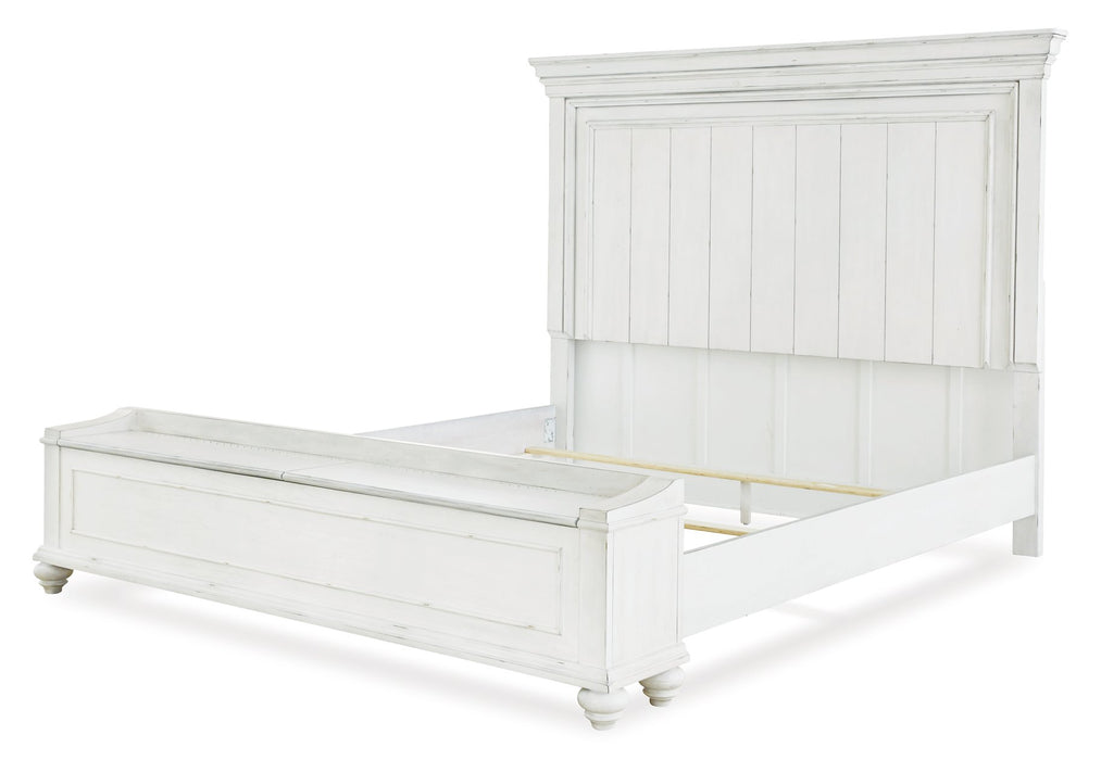 Kanwyn Bed with Storage Bench - Premium Bed from Ashley Furniture - Just $804.44! Shop now at Furniture Wholesale Plus  We are the best furniture store in Nashville, Hendersonville, Goodlettsville, Madison, Antioch, Mount Juliet, Lebanon, Gallatin, Springfield, Murfreesboro, Franklin, Brentwood