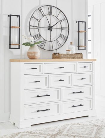 Ashbryn Dresser and Mirror - Premium Dresser and Mirror from Ashley Furniture - Just $844.66! Shop now at Furniture Wholesale Plus  We are the best furniture store in Nashville, Hendersonville, Goodlettsville, Madison, Antioch, Mount Juliet, Lebanon, Gallatin, Springfield, Murfreesboro, Franklin, Brentwood