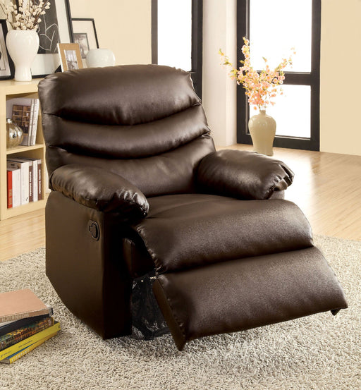 Plesant Valley Brown Recliner - Premium Recliner from FOA East - Just $421.20! Shop now at Furniture Wholesale Plus  We are the best furniture store in Nashville, Hendersonville, Goodlettsville, Madison, Antioch, Mount Juliet, Lebanon, Gallatin, Springfield, Murfreesboro, Franklin, Brentwood