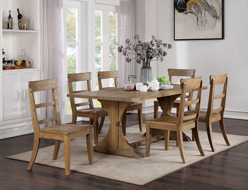 LEONIDAS 7 Pc. Dining Table Set - Premium Dining Room Set from FOA East - Just $1756.95! Shop now at Furniture Wholesale Plus  We are the best furniture store in Nashville, Hendersonville, Goodlettsville, Madison, Antioch, Mount Juliet, Lebanon, Gallatin, Springfield, Murfreesboro, Franklin, Brentwood