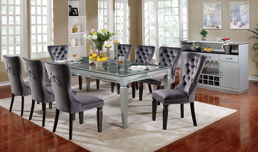 ALENA 7 Pc. Dining Table Set - Premium Dining Room Set from FOA East - Just $2086.50! Shop now at Furniture Wholesale Plus  We are the best furniture store in Nashville, Hendersonville, Goodlettsville, Madison, Antioch, Mount Juliet, Lebanon, Gallatin, Springfield, Murfreesboro, Franklin, Brentwood
