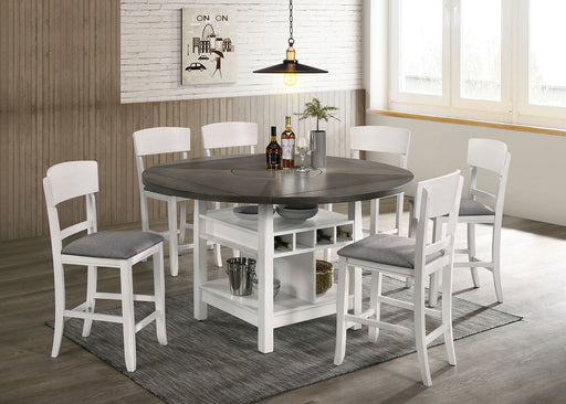 STACIE 5 PC. Dining Table Set - Premium Dining Room Set from FOA East - Just $1265.55! Shop now at Furniture Wholesale Plus  We are the best furniture store in Nashville, Hendersonville, Goodlettsville, Madison, Antioch, Mount Juliet, Lebanon, Gallatin, Springfield, Murfreesboro, Franklin, Brentwood