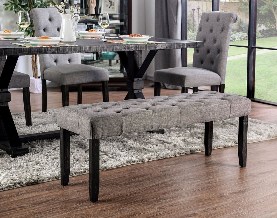 ALFRED Bench - Premium Bench from FOA East - Just $189.15! Shop now at Furniture Wholesale Plus  We are the best furniture store in Nashville, Hendersonville, Goodlettsville, Madison, Antioch, Mount Juliet, Lebanon, Gallatin, Springfield, Murfreesboro, Franklin, Brentwood