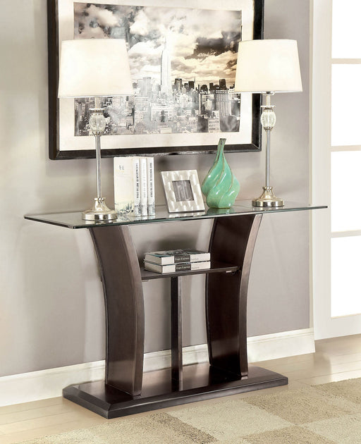 MANHATTAN IV Gray Sofa Table, Gray - Premium Sofa Table from FOA East - Just $278.85! Shop now at Furniture Wholesale Plus  We are the best furniture store in Nashville, Hendersonville, Goodlettsville, Madison, Antioch, Mount Juliet, Lebanon, Gallatin, Springfield, Murfreesboro, Franklin, Brentwood